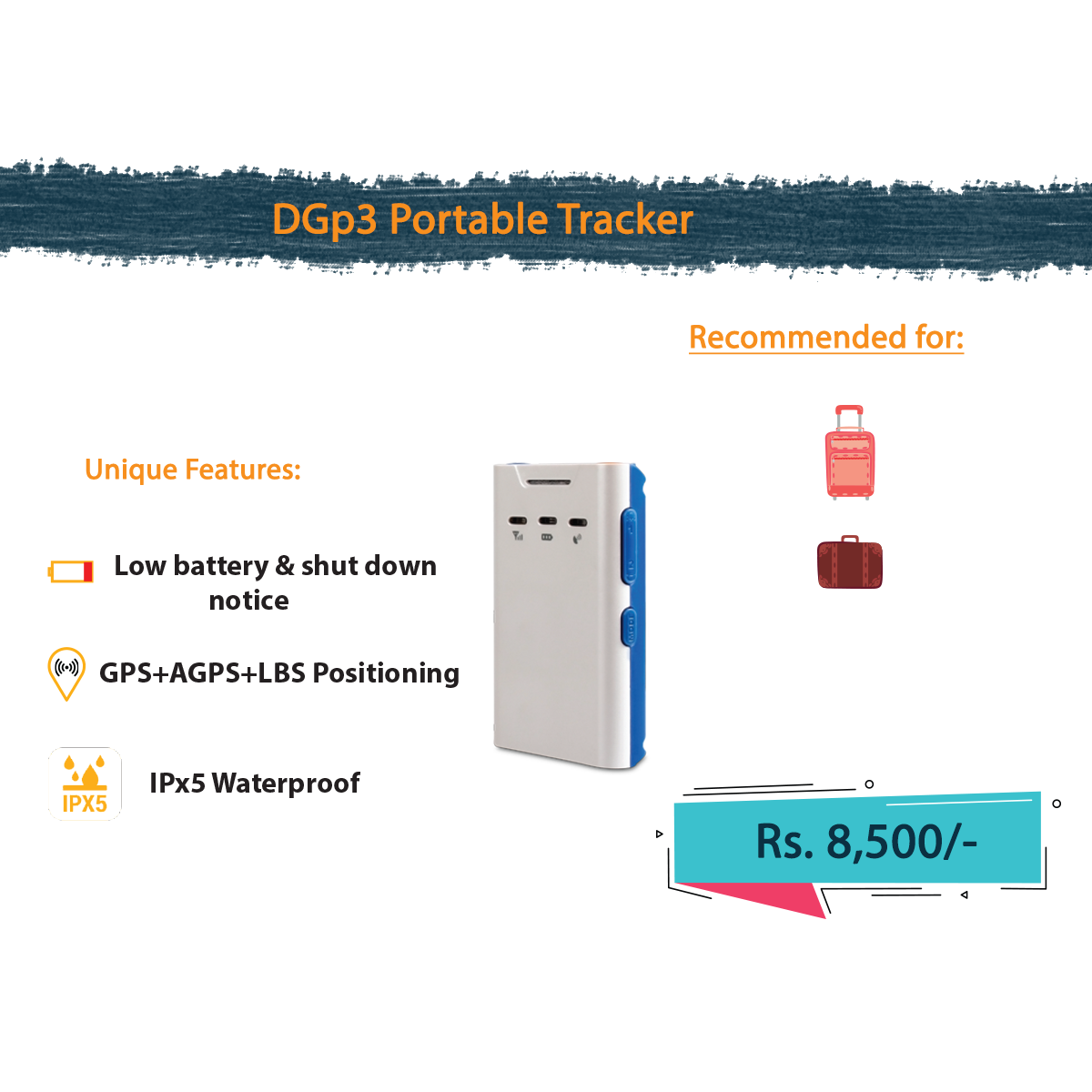 DGp3 - Portable Tracker